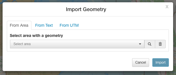 Position Editor Import Geometry